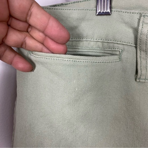 Madewell Plus size jeans Emmett Wide-Leg Crop Pants color Sea Haze - Picture 3 of 6